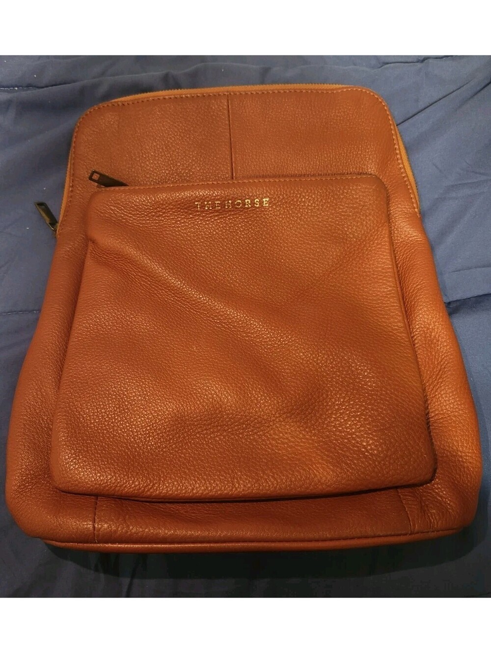The Horse Leather Tan Pebbled Backpack